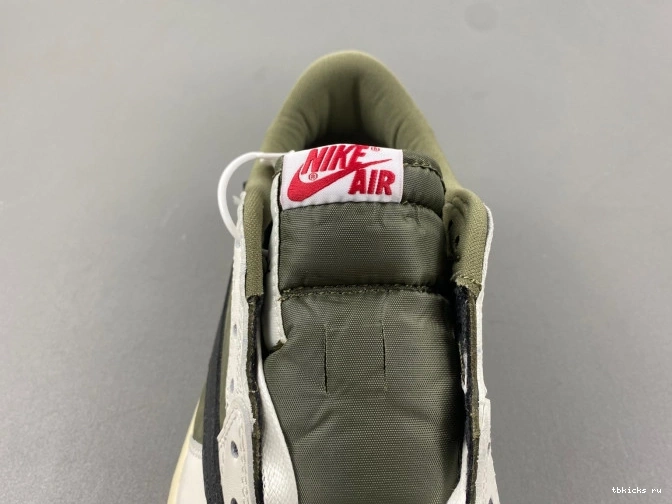 Rep TB X 1 OG AIR OLIVE TRAVIS MEDIUM JORDAN LOW SCOTT DM7866-200 0730